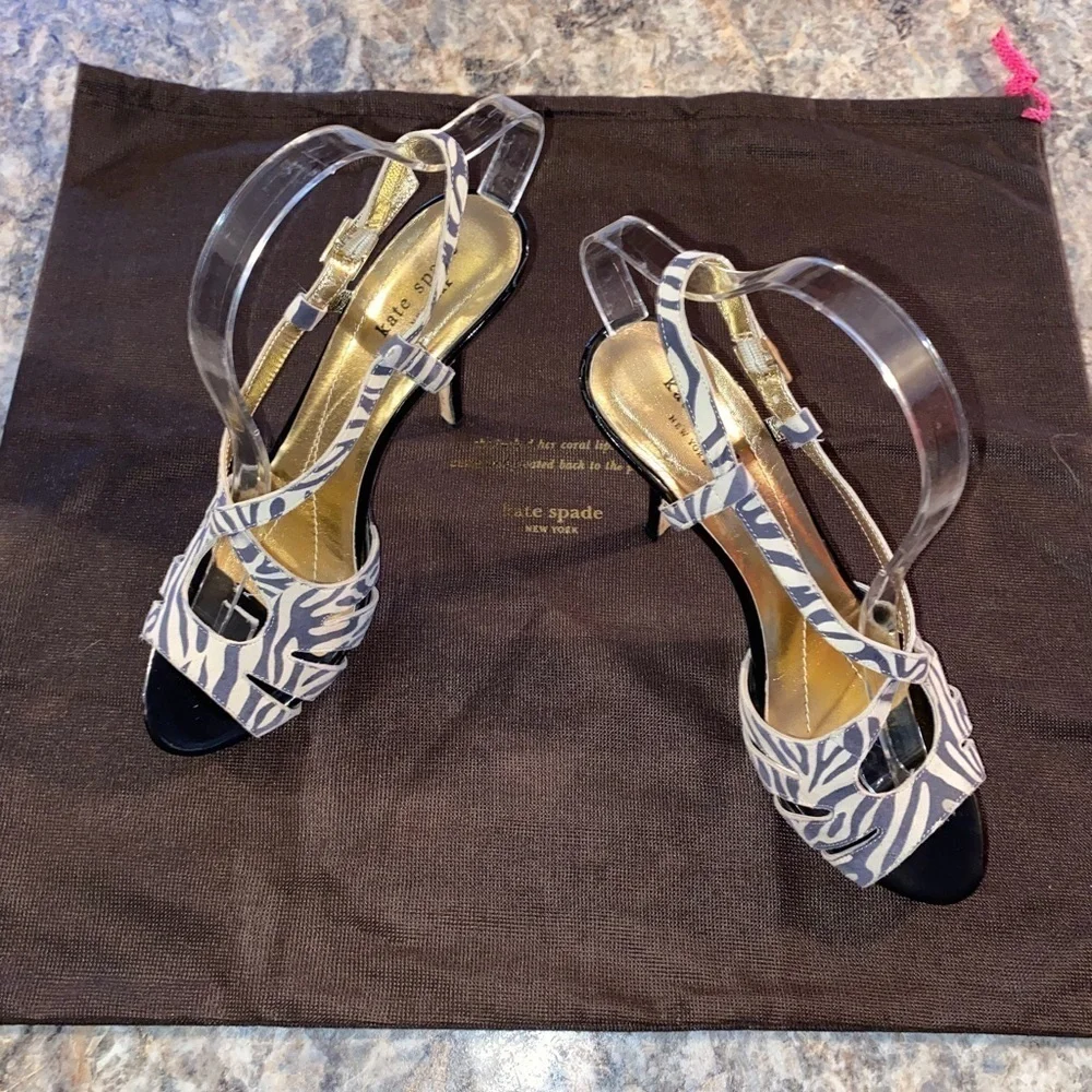 Kate Spade Animal Print Heels